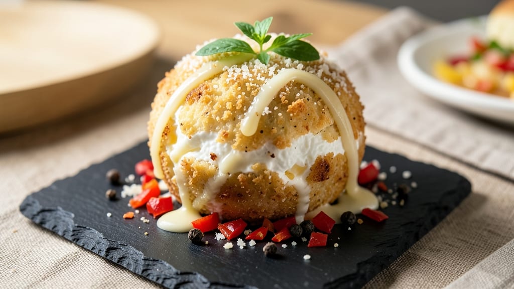Baseball Cheese Balls Recipe: Crunchy Parmesan Shells With Gooey Cheese Core