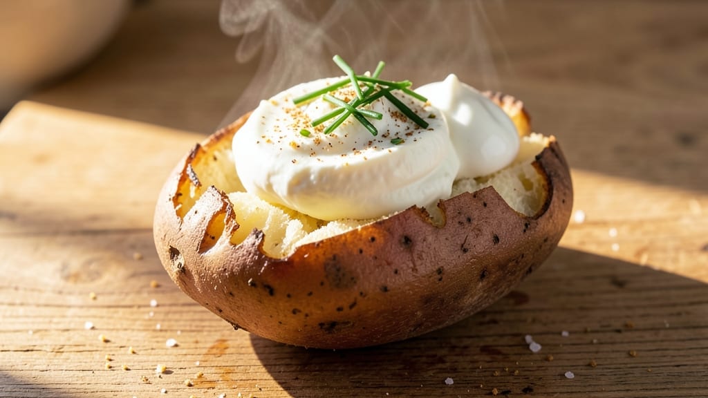 Baked Potato and Cream Cheese Recipe: Ultra-Creamy Topping That Melts Into Every Bite