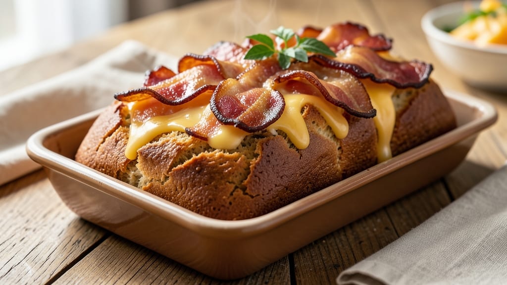 Bacon Cheese Bread Machine Recipe: Triple-Layered Crunch With Gooey Pull-Apart Magic