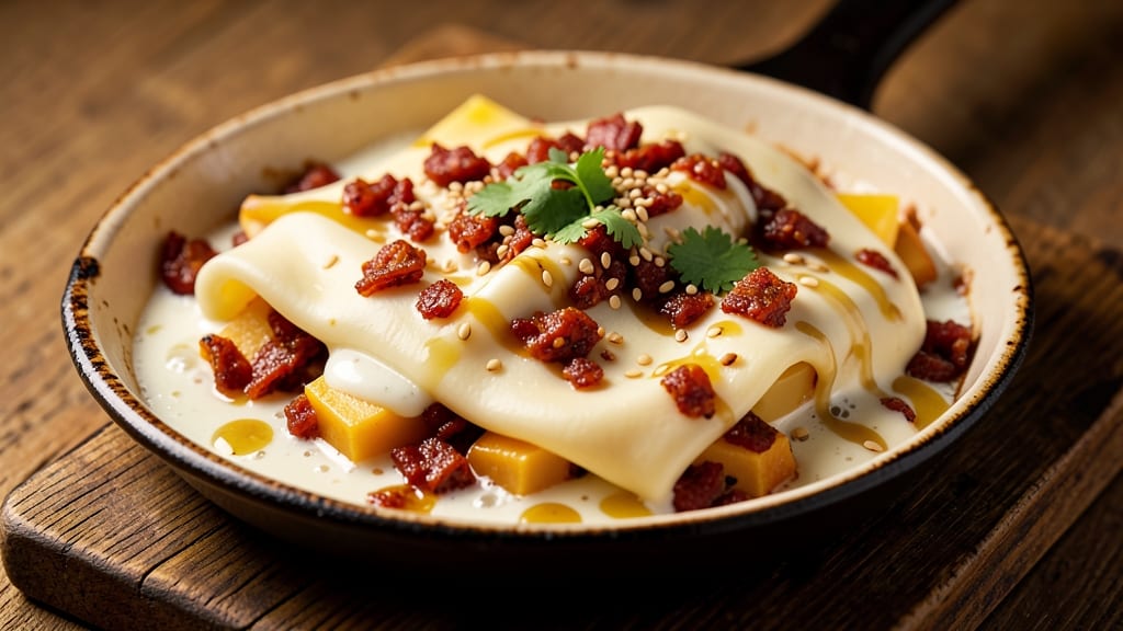 Asadero Cheese Dip Recipe: Smoky Queso Fundido With Chorizo Bites