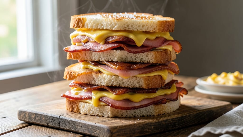 Baked Ham and Cheese Party Sandwiches Recipe: Crowd-Pleasing Stacks in 15 Minutes