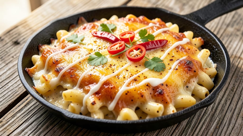 Bahamian Baked Macaroni and Cheese Recipe: Spicy Jerk-Kissed Creamy Comfort