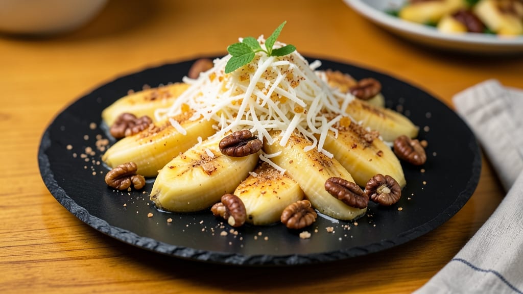 Banana Cheese Recipe: Sweet and Salty Baked Cinnamon Delight