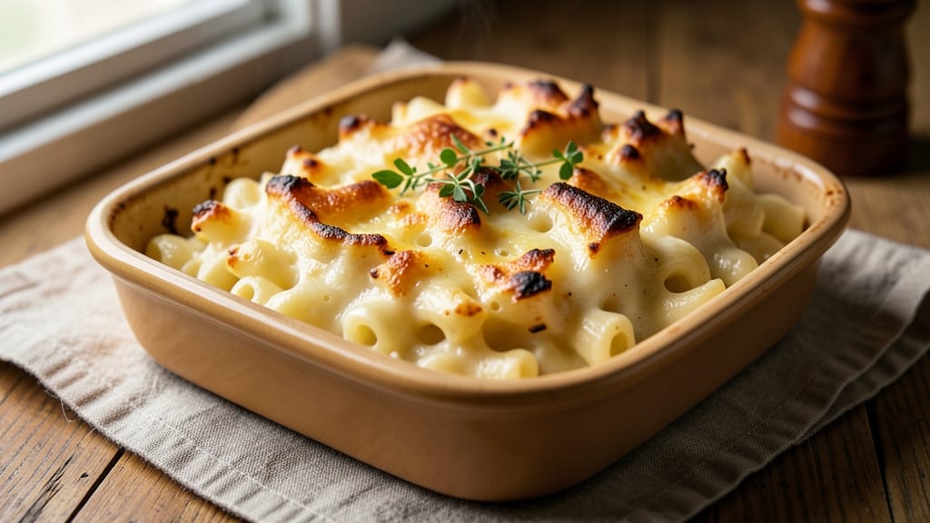 Baked Mac and Cheese Recipe With Crunchy Top: Golden Crust, Melty Cheese Magic