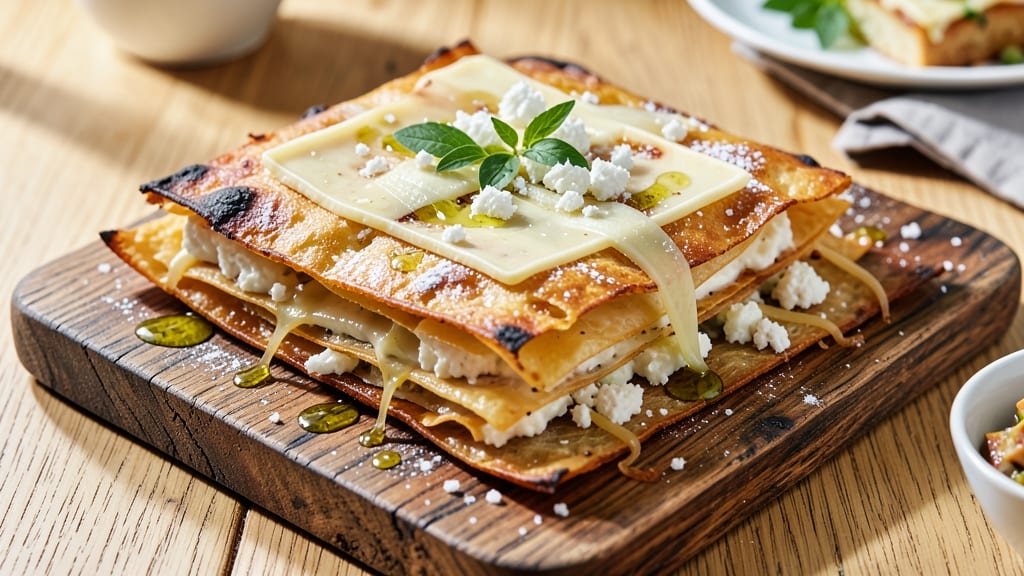 Arabic Cheese Bread Recipe: Crispy Phyllo Layers with Melty Feta Magic