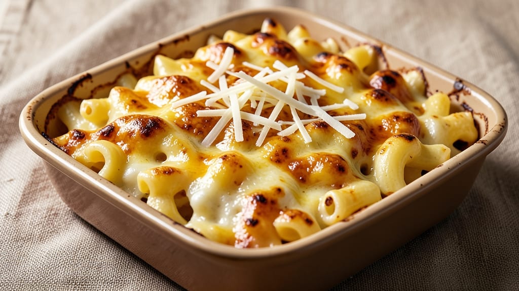 Baked Mac and Cheese Recipe Gouda and Cheddar: Crispy Top, Melty Streaks Every Bite