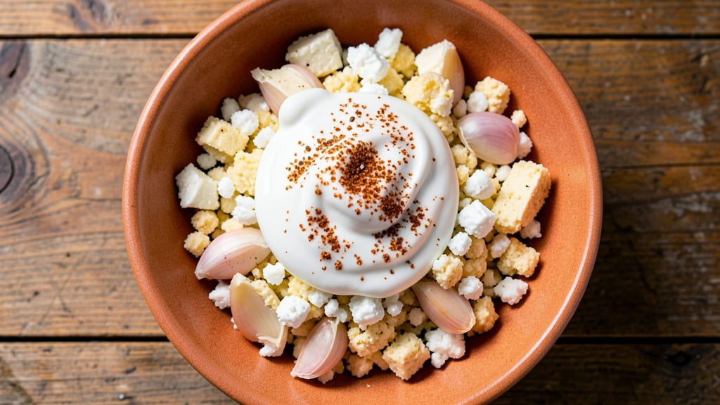 Areesh Cheese Dip Recipe: Warm Spiced Feta and Cheese Blend