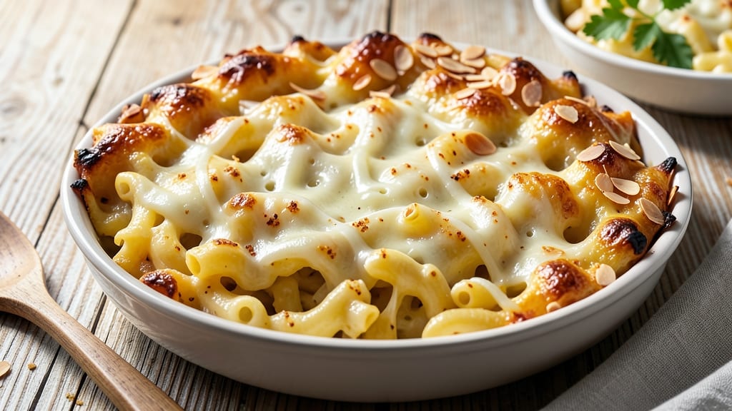 Baked Macaroni and Cheese Pie Recipe: Triple-Layered Crunch With Gooey Cheese Rivers