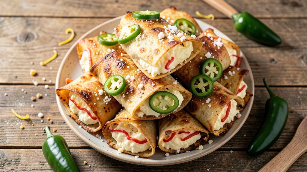 7-11 Jalapeño Cream Cheese Taquitos Recipe: Crispy Shells Stuffed With Spicy Cheese Filling
