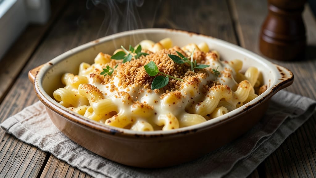 Amy's Mac and Cheese Recipe: Triple-Layered Crunch With Gooey Cheese Rivers