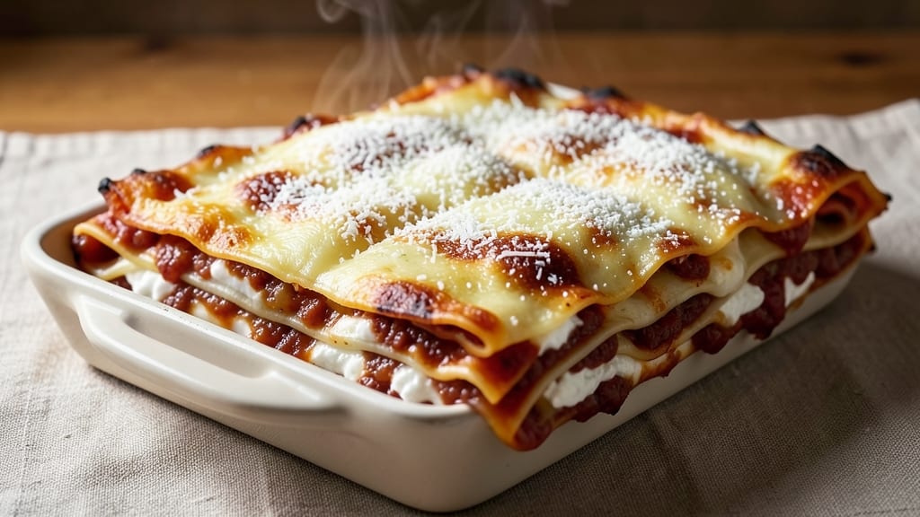 7 Cheese Lasagna Recipe: Layered Richness With Gooey Noodles and Crispy Top