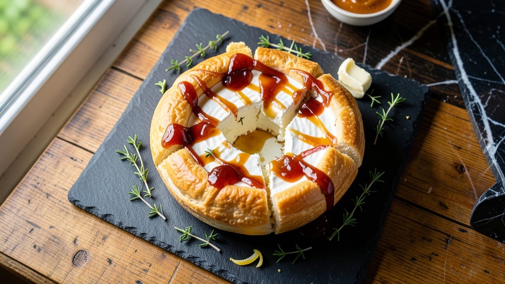 Baked Brie Cheese Recipe Ideas: Warm Gooey Crack With Honey-Thyme Drizzle