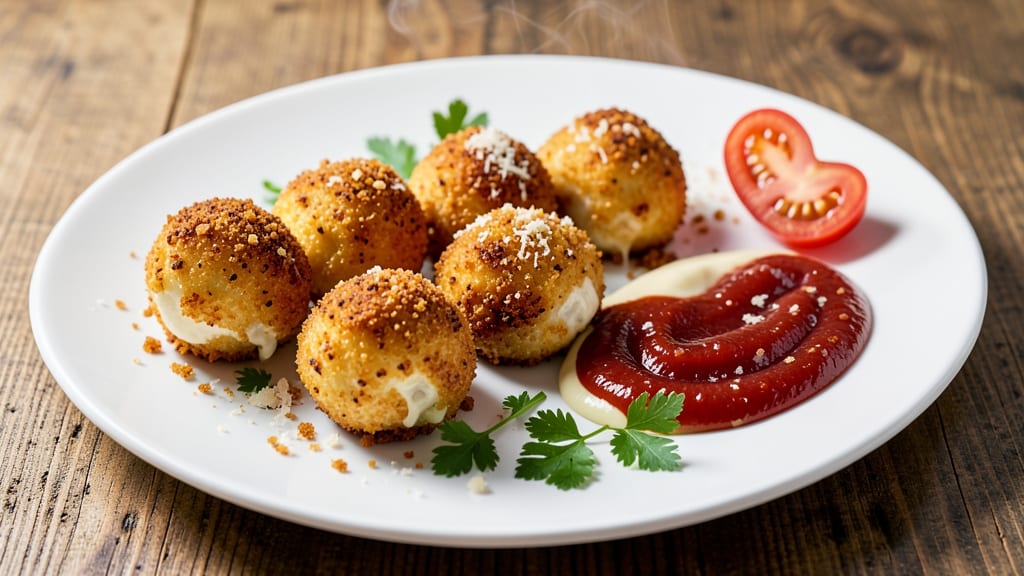 Baked Mozzarella Cheese Balls Recipe: Golden Crust With Melty Cheese Magic