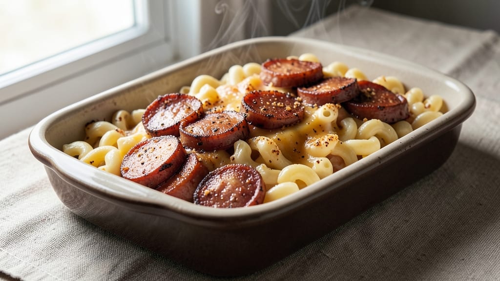 Andouille Sausage Mac and Cheese Recipe: Smoky Spice and Melty Cheese Harmony