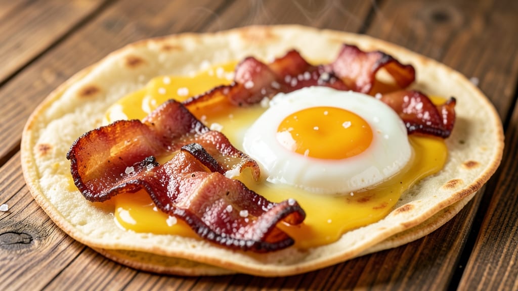 Bacon Egg and Cheese Wraps Recipe: Crispy Tortilla Crunch With Melty Centers