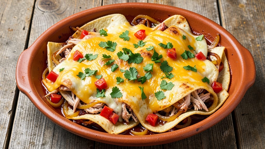 Authentic Cheese and Onion Enchiladas Recipe: Crispy Tortillas With Melty, Savory Layers
