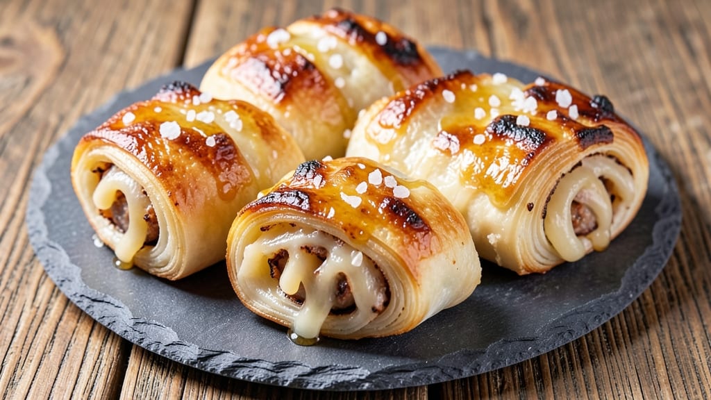 Baked Cheese Rolls Recipe: Golden Bubbles With Gooey Pulls