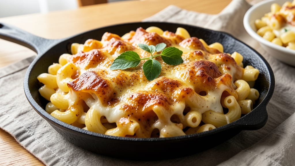 Baked Macaroni and Cheese Recipe with Dry Mustard: Nutty Depth Crispy Top Every Bite