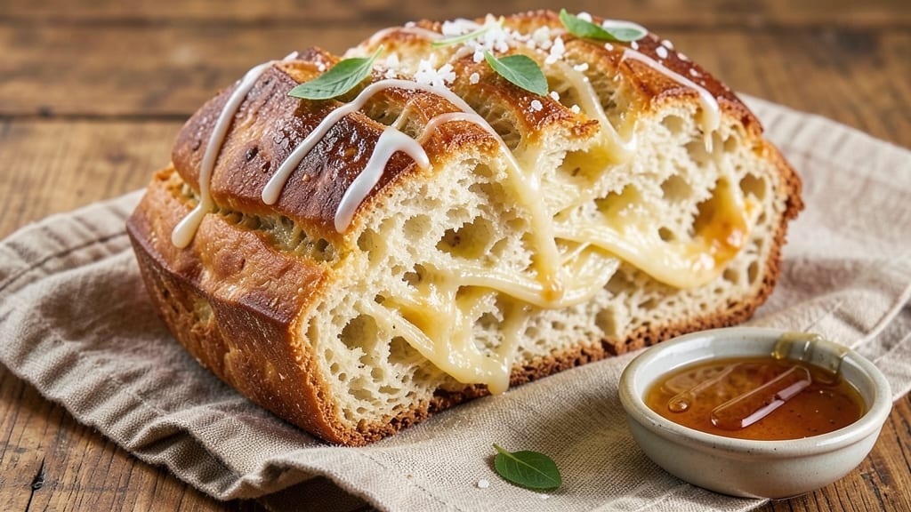Asiago Cheese Bread Panera Recipe: Pull-Apart Crust With Gooey Melts