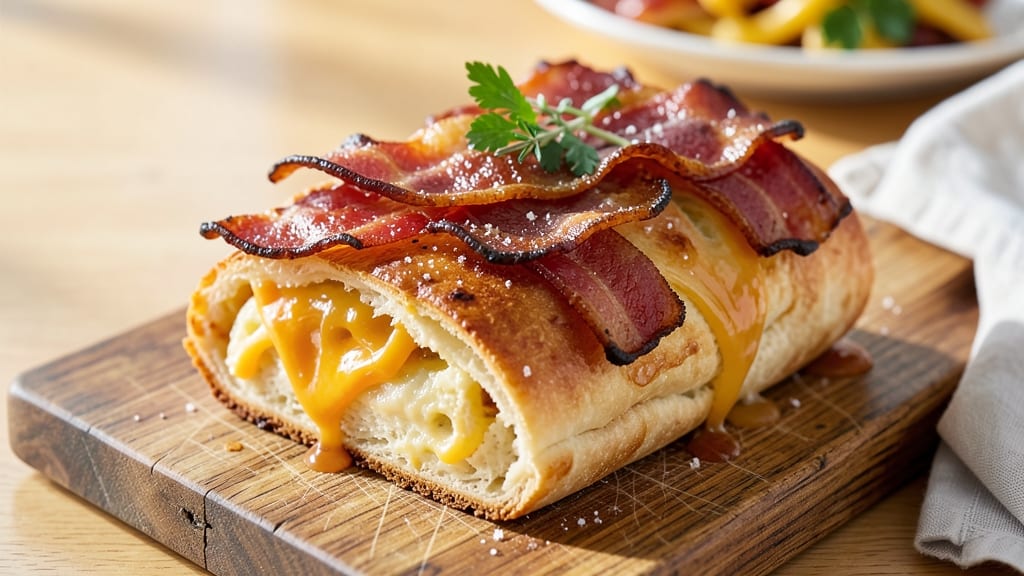 Bacon Cheese Log Recipe: Crispy Crust, Gooey Pull-Apart Magic
