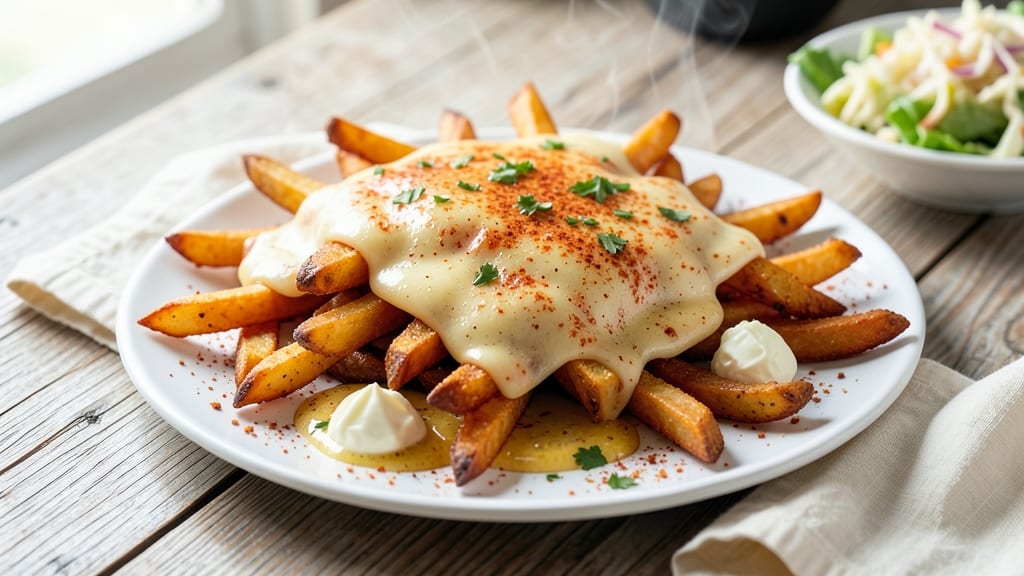 American Cheese Fries Recipe: Crispy Bites with Melty, Stretchy Pulls