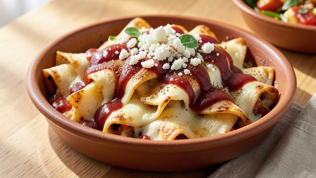 Abuelos Cheese Enchiladas Recipe: Smoky Cinnamon-Kissed Tortillas with Melty Queso