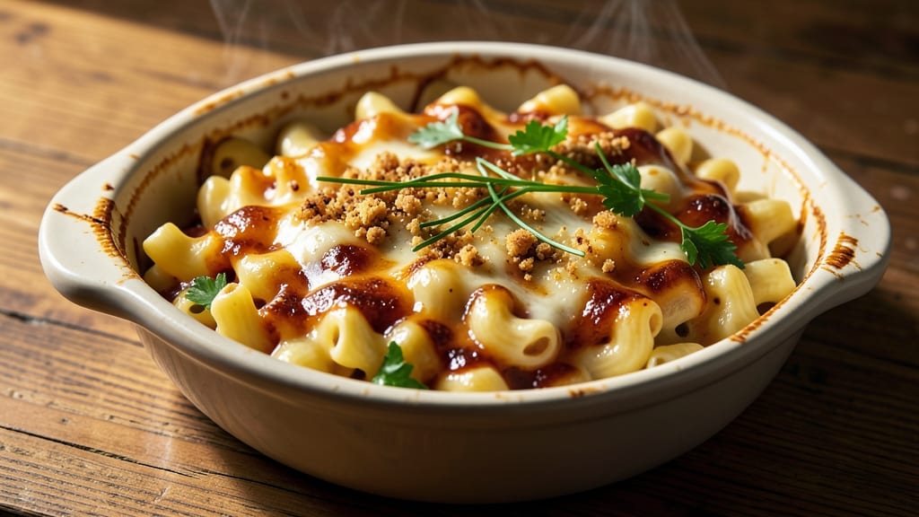 Anna Mae Mac and Cheese Recipe: Bubbly Baked Cheese Sauce With Crispy Breadcrumbs