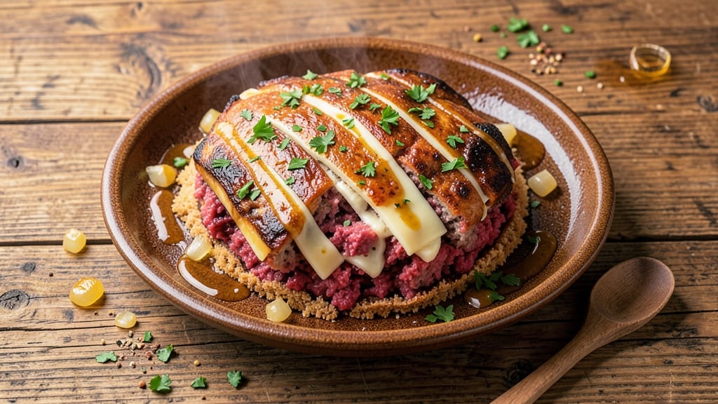 Babybel Cheese Meatloaf Recipe: Crunchy Top, Melty Centers in One Bite