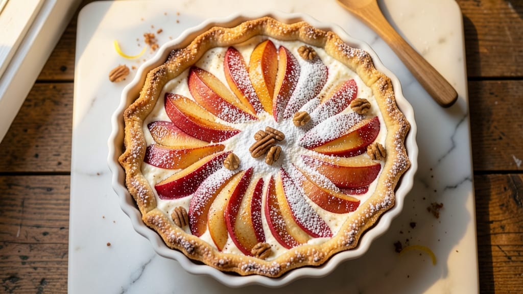 Apple Cream Cheese Tart Recipe: Buttery Crust Meets Velvety Filling