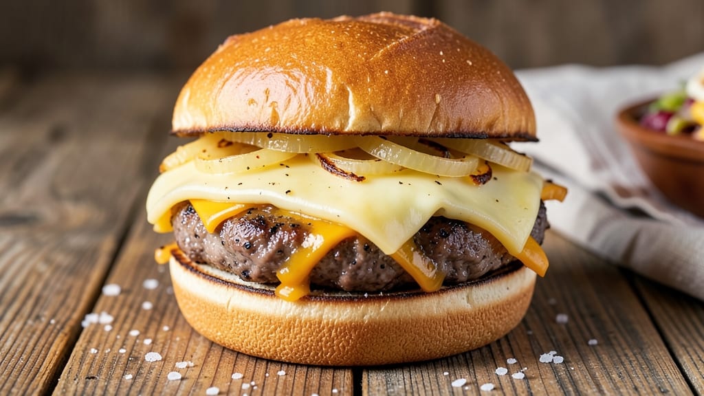 Applebee's Grilled Cheese Burger Recipe: Crispy Grill Marks and Melty Cheese Fusion