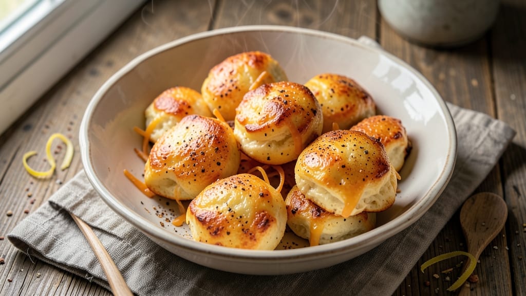 Baked Cheese Puffs Recipe: Golden Crisp Shells With Gooey Centers