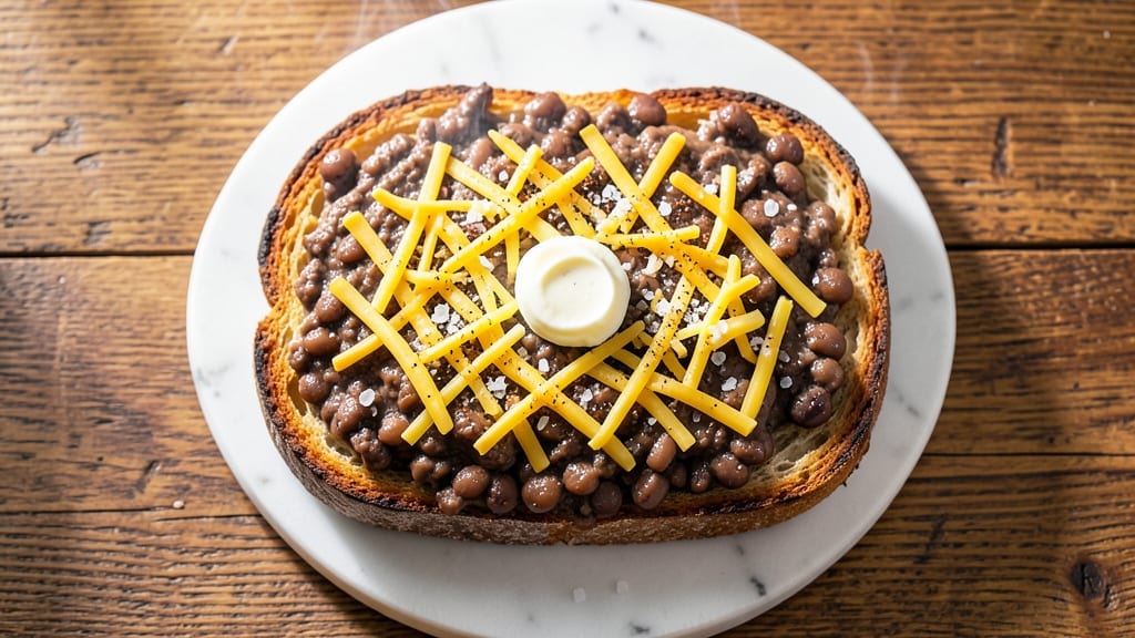 Beans and Cheese on Toast Recipe: Crispy Crunch Meets Melty Cheese Bliss