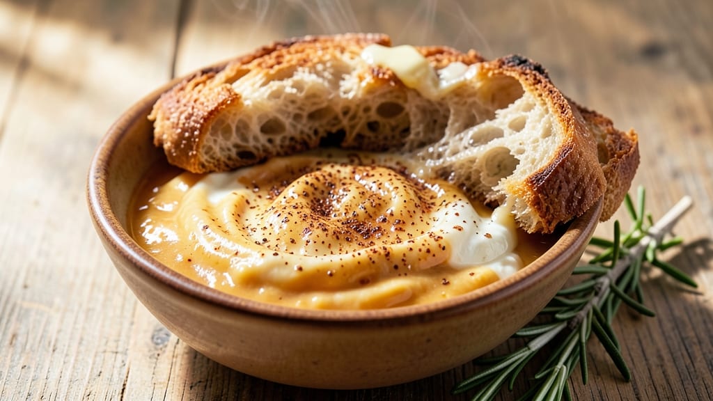 Applebee's Beer Cheese Dip Copycat Recipe: Crispy Bread Top and Melty Cheese Rivers