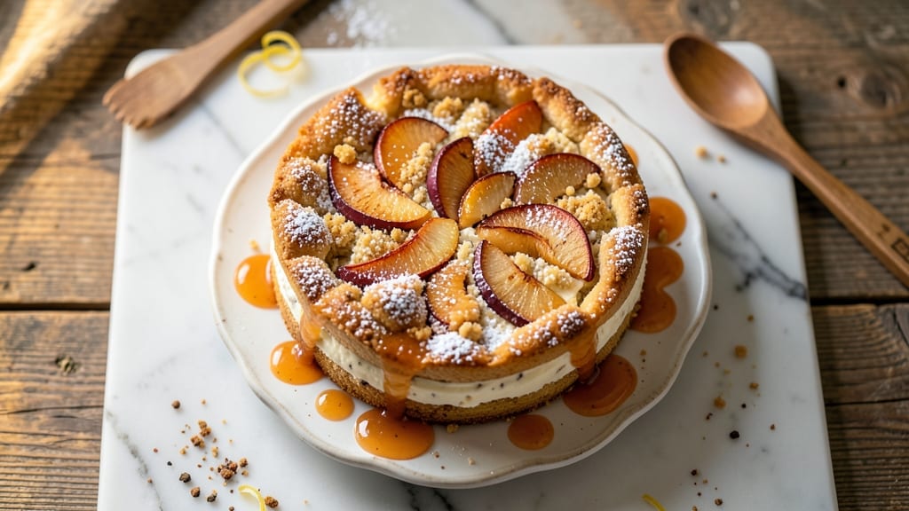 Apple Cream Cheese Torte Recipe: Velvety Layers With Buttery Crust Magic