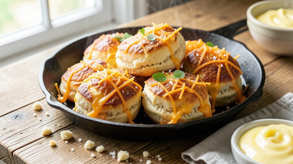 American Cheese Biscuits Recipe: Crumbly, Pull-Apart Magic With Sharp Cheddar