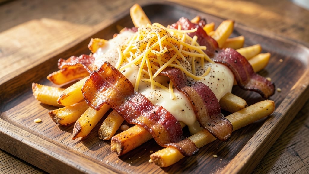 Bacon-Wrapped Cheese Fries Recipe: Smoky Crunch Meets Melty Cheese Bliss