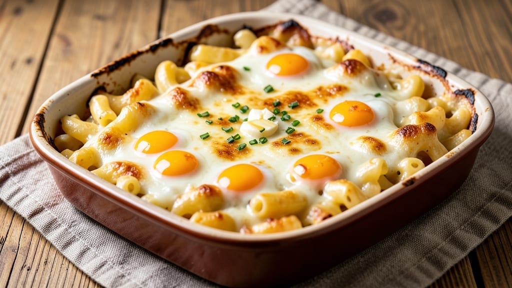 Baked Mac and Cheese Recipe with Egg and Milk: Fluffy Breakfast Twist Without the Bake