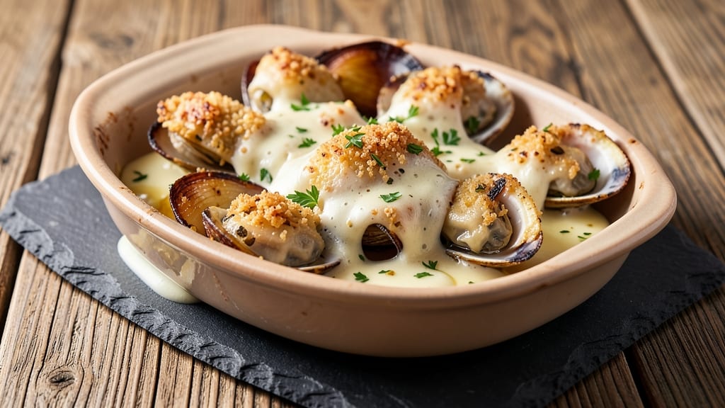 Baked Clams With Cheese Recipe: Golden Crust, Gooey Cheese Magic
