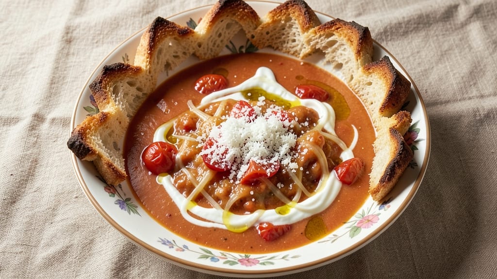 Baker's Tomato and Cheese Soup Recipe: Crispy Crust Magic in One Pot