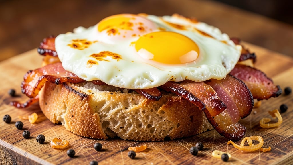 Amish Bacon, Egg, and Cheese Bread Recipe: Flaky Layers With Crispy Bacon Crunch