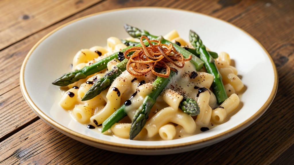 Asparagus Mac and Cheese Recipe: Spring Greens and Melty Cheese Fusion