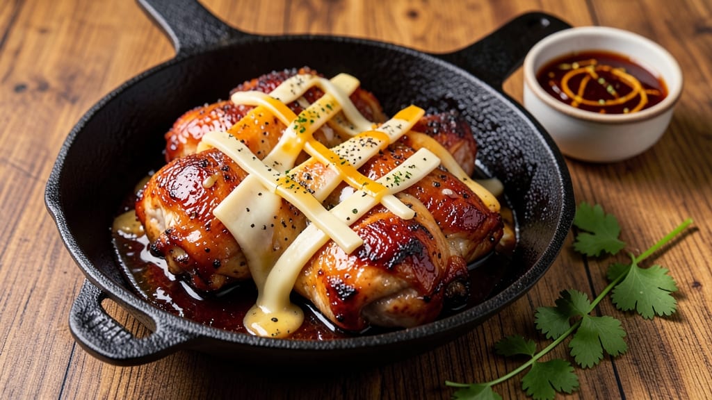 BBQ Chicken and Cheese Recipe: Smoky Grilled Layers With Melty Pull-Apart Texture