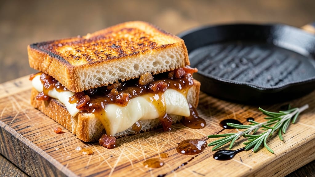 Bacon Jam Grilled Cheese Recipe: Smoky-Sweet Layers That Melt Together