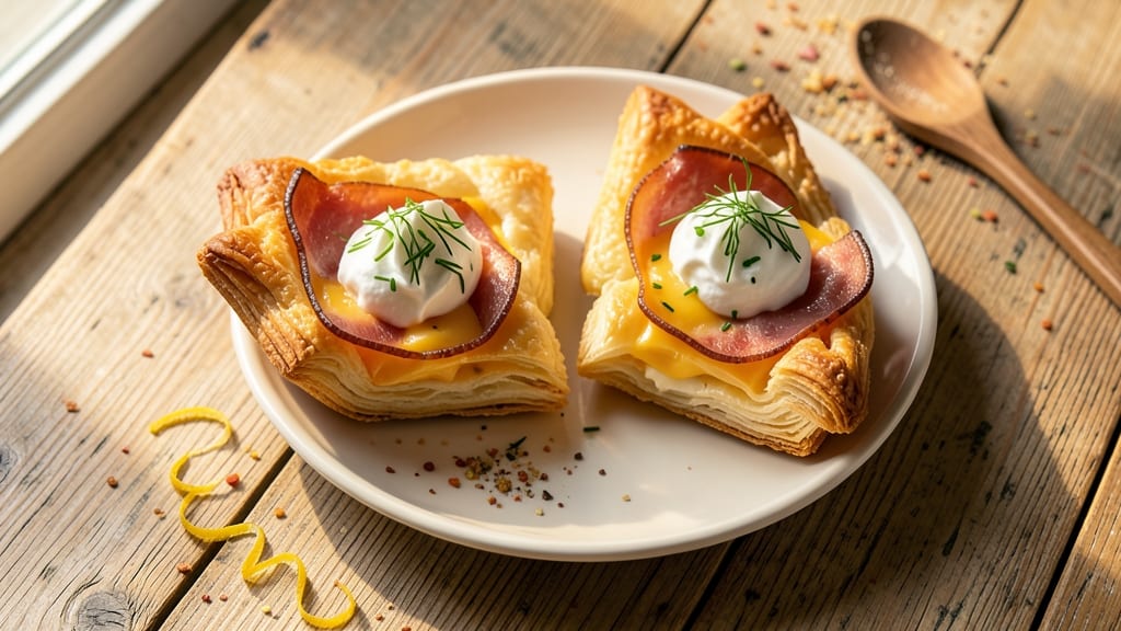Barefoot Contessa Ham and Cheese Puff Pastry Recipe: Flaky Layers With Melty Cheese Rivers