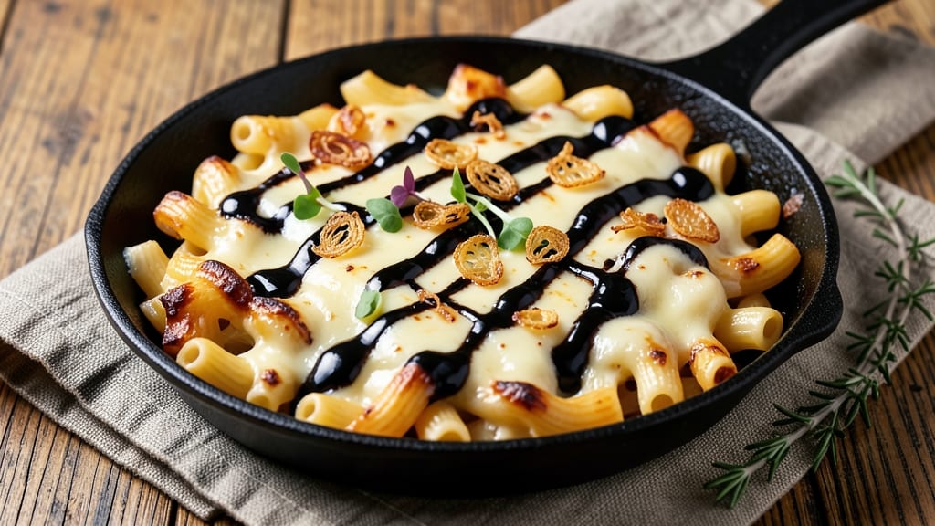 Baked Mac and Cheese Black Recipe: Smoky Depth and Double-Baked Crunch