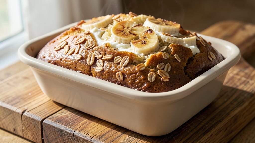 Banana Bread Recipe With Cottage Cheese and Oats: Moist Crumb and Creamy Cottage Cheese Twist