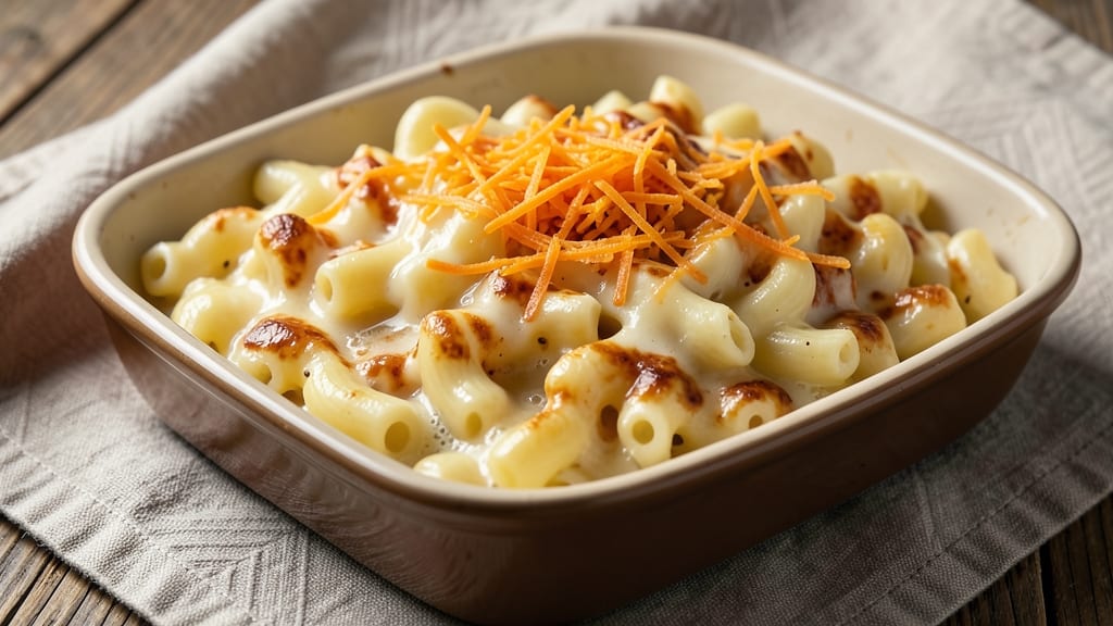 American Style Mac and Cheese Recipe: Extra-Creamy Baked Cheese Sauce With Crispy Breadcrumbs