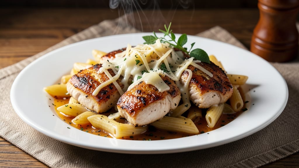 Applebee's Three Cheese Chicken Penne Sauce Recipe: One-Pan Creamy Richness With Parmesan Crunch