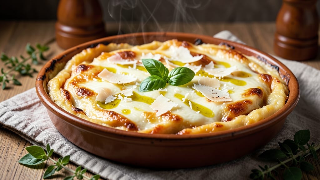 Baked Cheese Polenta Recipe: Golden Crust, Creamy Core Magic