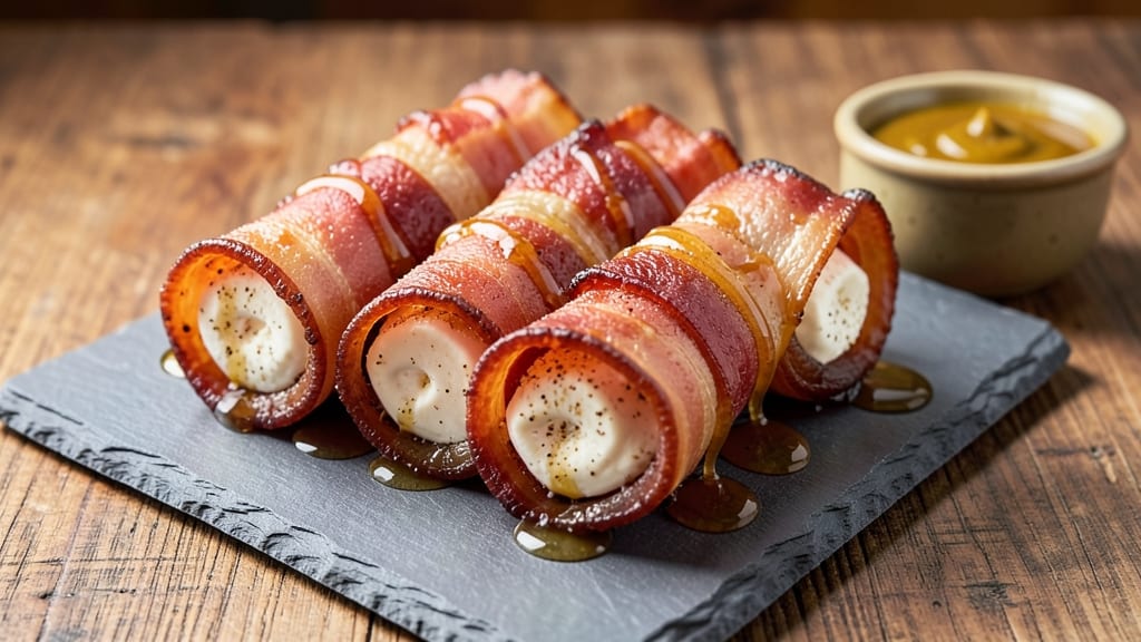 Bacon Cream Cheese Roll-Ups Recipe: Crispy Bites Stuffed With Smoky Flavor